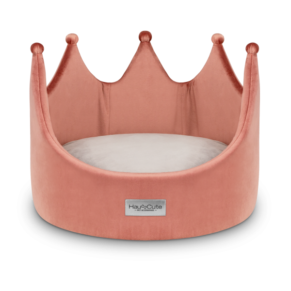 HauCute Royal Bed kutya ágy - Antique Pink